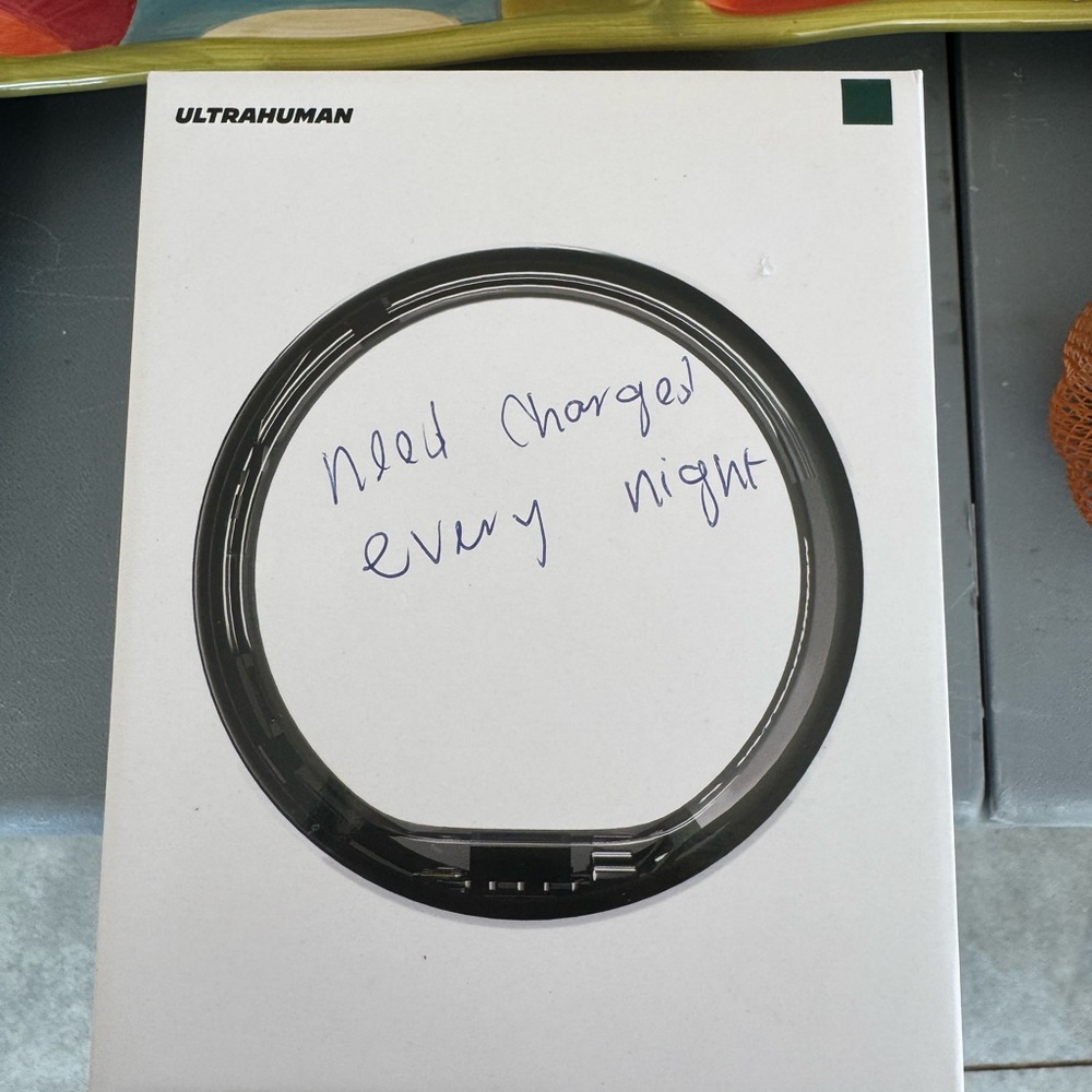 Ultrahuman Black Fitness Ring